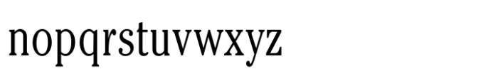 Cheltenham Pro Cd Light Font LOWERCASE