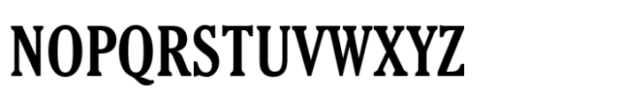 Cheltenham Std Bold Condensed Font UPPERCASE