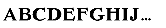Chemins Bold Font UPPERCASE