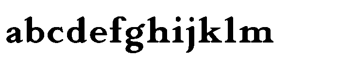Chemins Bold FONT