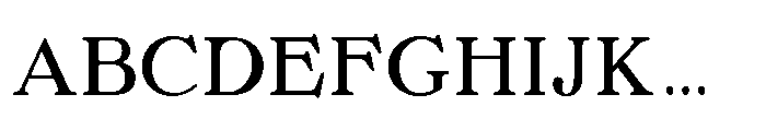 Chemins Thin Font UPPERCASE