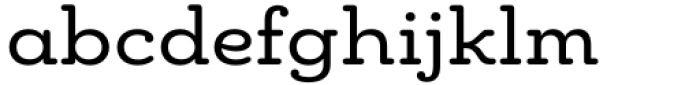 Chennai Slab Extended Regular Font LOWERCASE