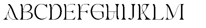 Chenolyta Regular Font UPPERCASE