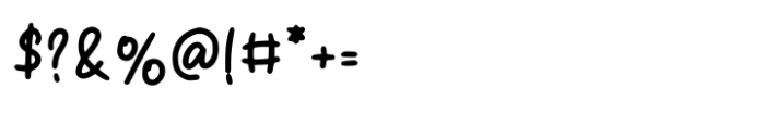 Cheriline Font OTHER CHARS