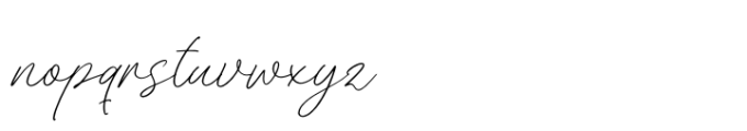 Cherish You Font LOWERCASE