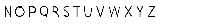 Cherokee Bickerdike 01 Bold Font UPPERCASE