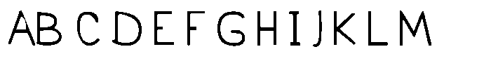 Cherokee Bickerdike 01 Regular Font UPPERCASE