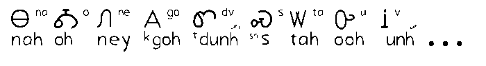 Cherokee East Bick 05 Regular Font LOWERCASE