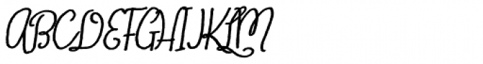 Cherripops Script Bold Italic Font UPPERCASE