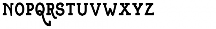 Cherritt Cond Bold Small Capitals Font LOWERCASE