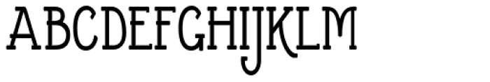 Cherritt Cond Small Capitals Font UPPERCASE