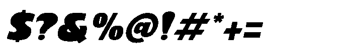 Cherry Bavarian Italic Font OTHER CHARS