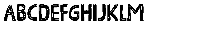 Cherry Dance Inline Font UPPERCASE