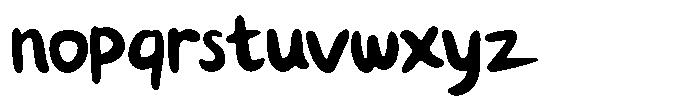 Cherry Shine Font LOWERCASE