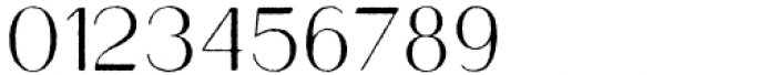Cherston Light Rough Font OTHER CHARS