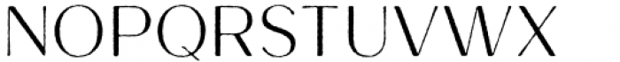 Cherston Light Rough Font UPPERCASE