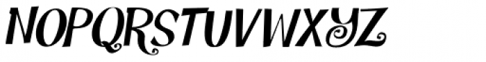Cherubina Italic Font LOWERCASE