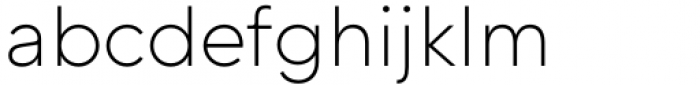 Chesna Grotesk Extra Light Font LOWERCASE