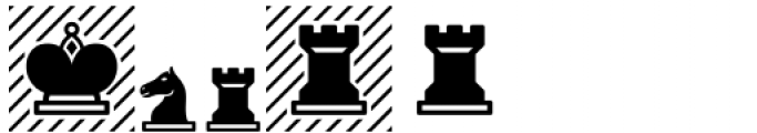 Chessnota Regular Font LOWERCASE