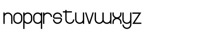 Chevayo Regular Font LOWERCASE