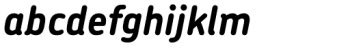 Chevin Pro Bold Italic Font LOWERCASE
