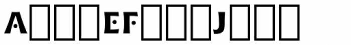 Chianti Bold Small Cap Font UPPERCASE