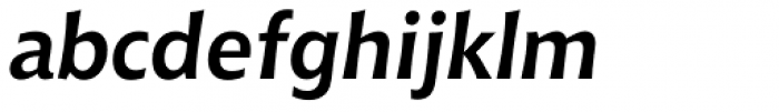 Chianti OSF Bold Italic Font LOWERCASE