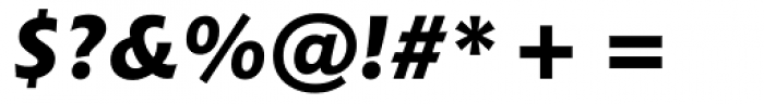 Chianti OSF ExtraBold Italic Font OTHER CHARS