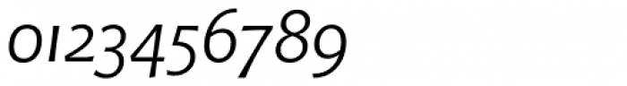 Chianti OSF Italic Font OTHER CHARS