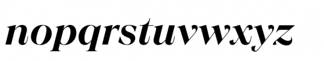Chiaroscura Semi Bold Italic Font LOWERCASE