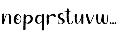 Chic Cat Regular Font LOWERCASE