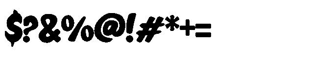 Chicken Punk Font OTHER CHARS