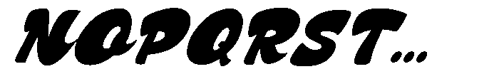 Chicoe Oblique Font UPPERCASE