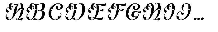 Chidonki Italic Font UPPERCASE