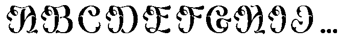 Chidonki Regular Font UPPERCASE