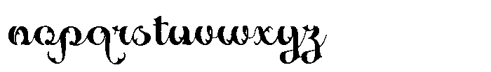 Chidonki Regular Font LOWERCASE