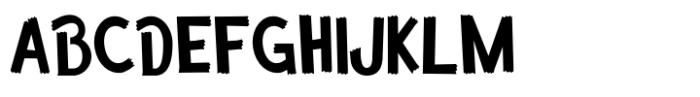 Chilate Kids Font UPPERCASE