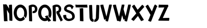Chilate Kids Font LOWERCASE