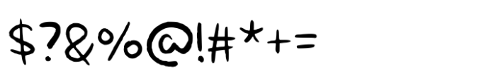 Child Pencila Font OTHER CHARS