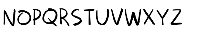 Child Pencila Font UPPERCASE
