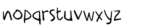 Child Pencila Font LOWERCASE