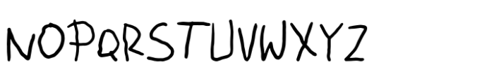 Childish Harmony Font UPPERCASE