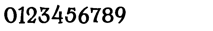 Childmar Bold Cut Font OTHER CHARS