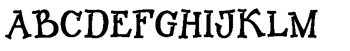 Childmar Bold Cut FONT