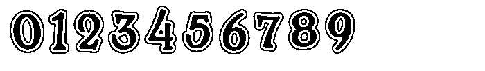 Childmar Bold Line Font OTHER CHARS