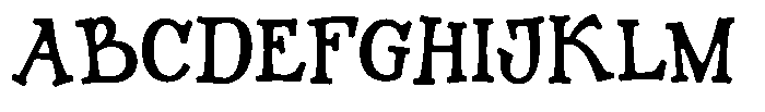 Childmar Bold Round Font UPPERCASE