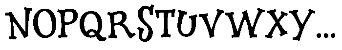 Childmar Bold Font UPPERCASE