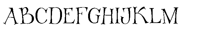 Childmar Regular Font UPPERCASE