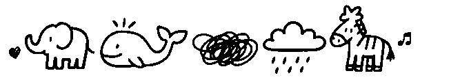 Childrens scribbles children's scribbles Extra Font OTHER CHARS