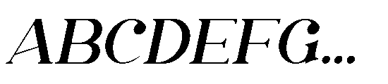 Childy Italic Font UPPERCASE